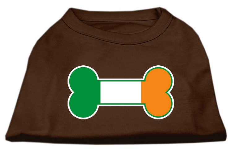 Bone Flag Ireland Screen Print Shirt Brown XXXL